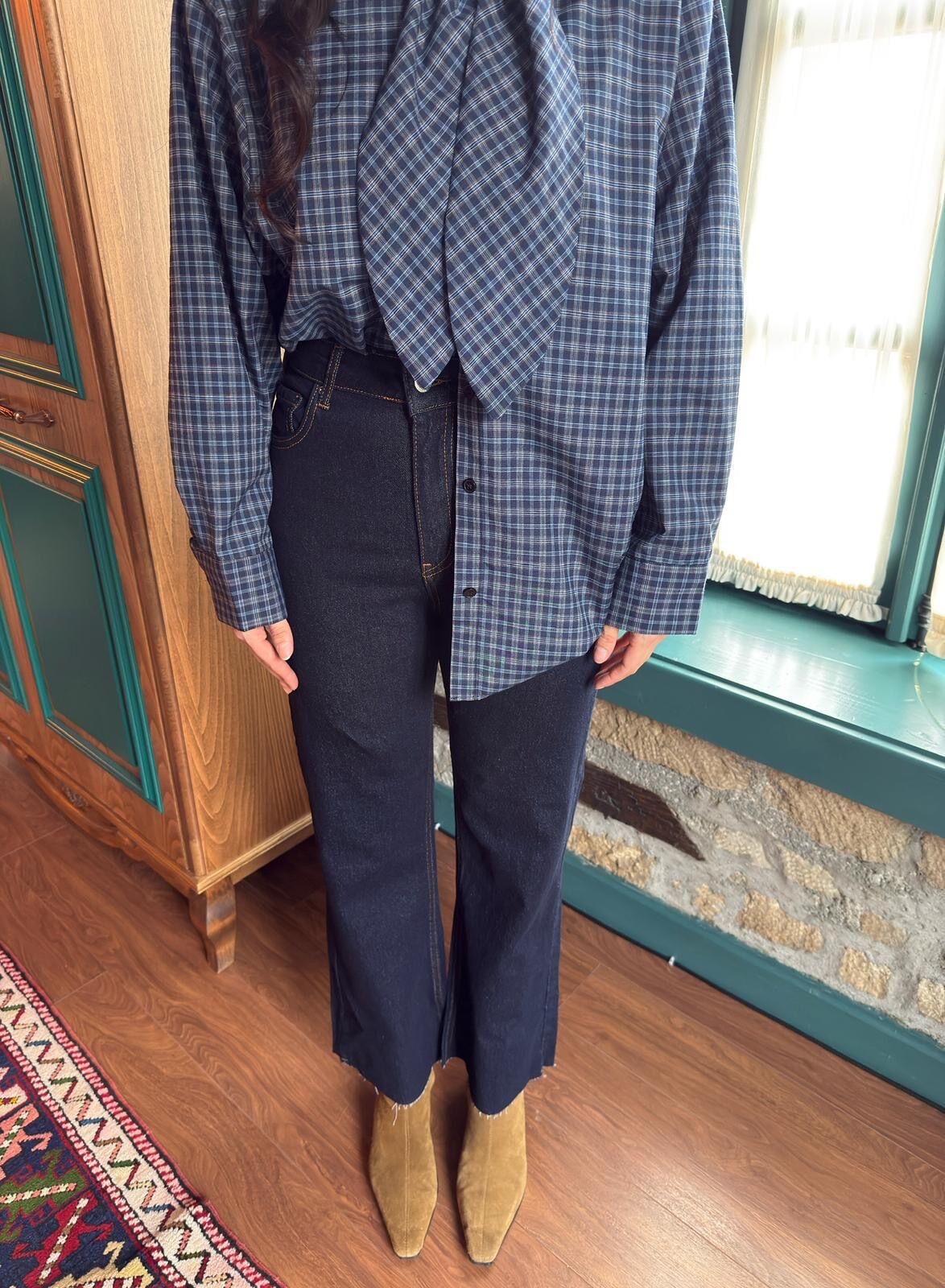 Lacivert likrali jean lacivert - 34